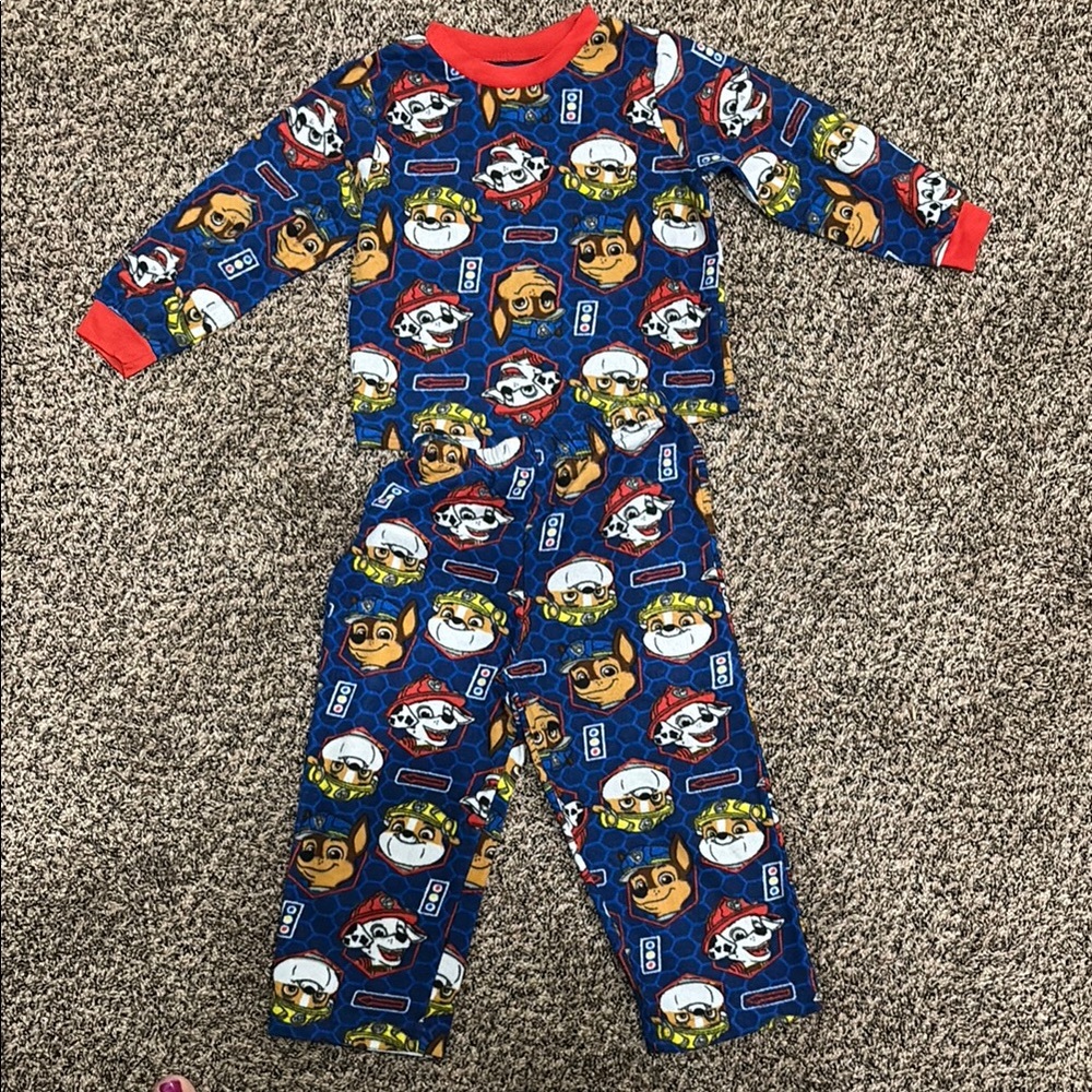 Kids' Blue Character Pajama Set